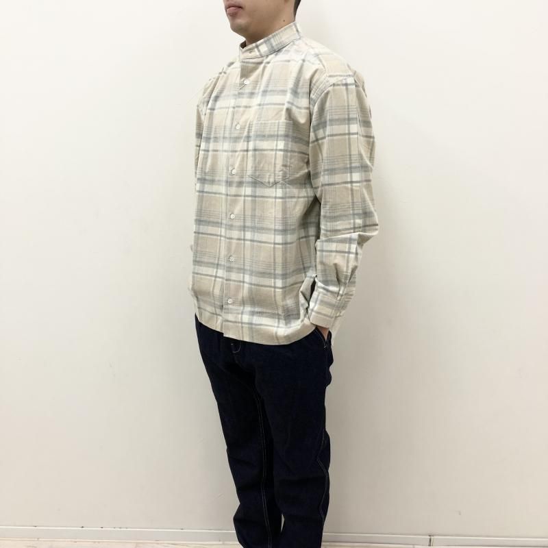  have a good day NO COLLOR PLAID SHIRTS(NATURAL)