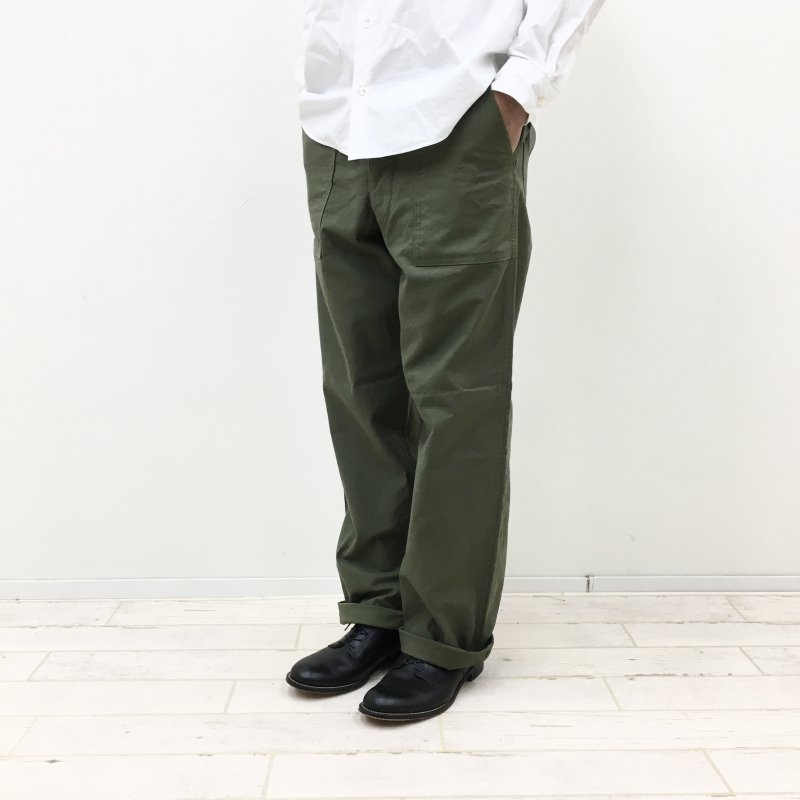 ARAN FATIGUE PANTS(OLIVE) - have a golden day!