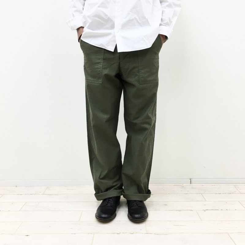 ARAN FATIGUE PANTS(OLIVE) - have a golden day!