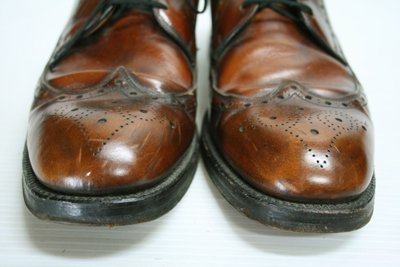 ウイングチップ・レザーシューズ【革靴】　中古　 サイズ：27.5�