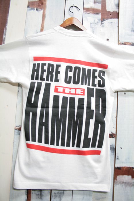 90年代、MC Hammer【ＭＣハマー】ビンテージＴシャツです。90年代に 