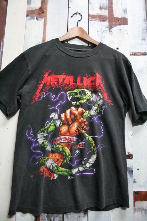 激レア】80s METALICA 墨黒 T-shirts+forest-century.com.tw