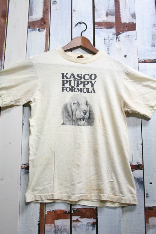 90年代頃のビンテージTシャツです。ボロでダメージのある古着らしいTシャツで。