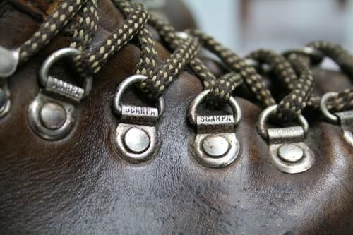 80年代のSCARPA 【スカルパ】マウンテンブーツ中古です。カラー