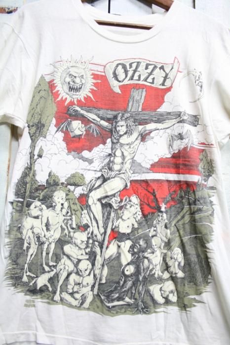 攻殼機動隊minist90'S 当時物 OZZY OSBOURNE Tシャツ ヴィンテージ サイズL