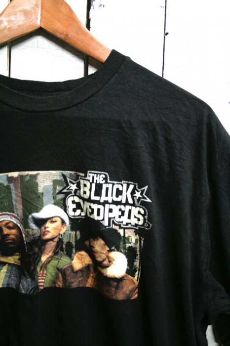 ブラック・アイド・ピーズ（The Black Eyed Peas） Tシャツ 古着 ヒップホップ ブラック系 ブラック 黒  サイズ・XL・古着屋ヘブンズドア・古着 通販