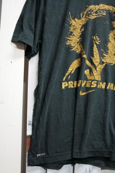 ナイキの始祖ランナー STOP PRE プレフォンテーン Tシャツ STOP PRE Vintage T Shirt OG Rare Nike Geisha Rap Hike Track