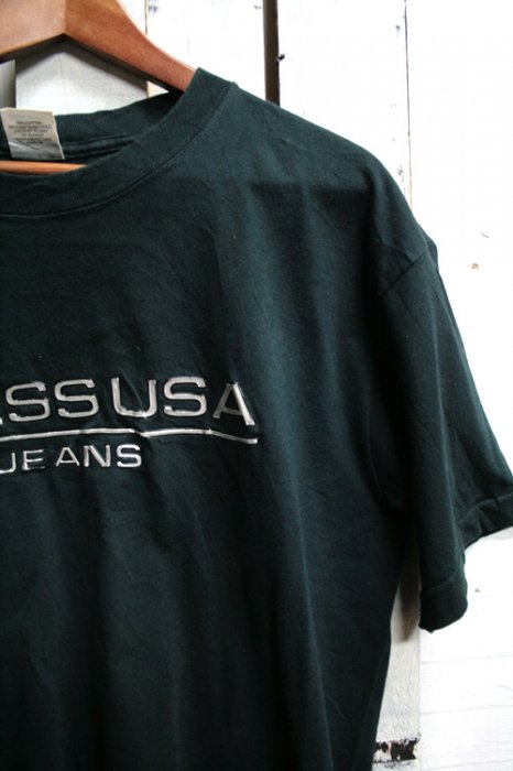 90年代 Guess ゲス Tシャツ 古着 ブラック 黒 USA製 サイズ・L