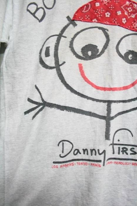 古着 Danny first ダニーファースト プリントTシャツ ライト