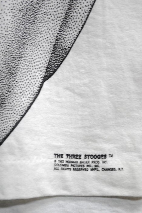 90年代 ビンテージTシャツ The Three Stooges スリーストゥージス モー