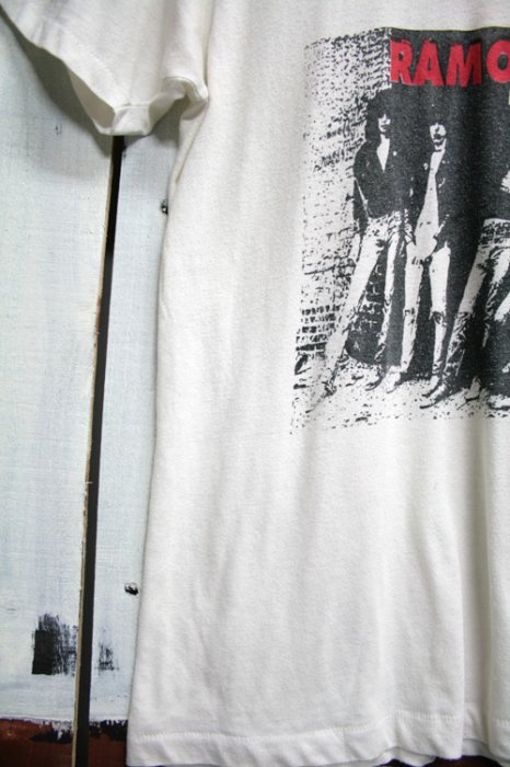 90年代 ラモーンズ（Ramones）バンドTシャツ ホワイト 白 ビンテージ