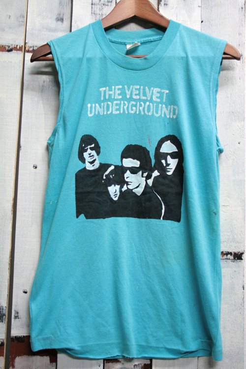 ヴィンテージ The Velvet Underground ダメージTシャツ