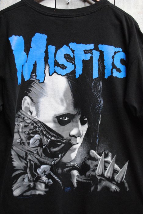 トップス90年代 USA製 MISFITS ビンテージ  バンド Tシャツ