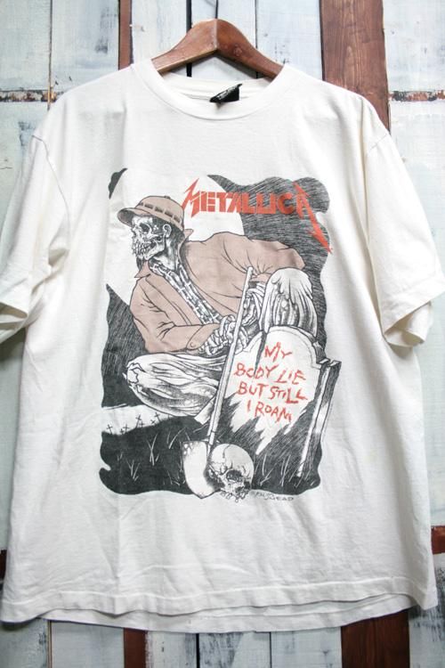 着丈68cmMETALLICA メタリカ　バンドTシャツ ヴィンテージ　パスヘッド　90S