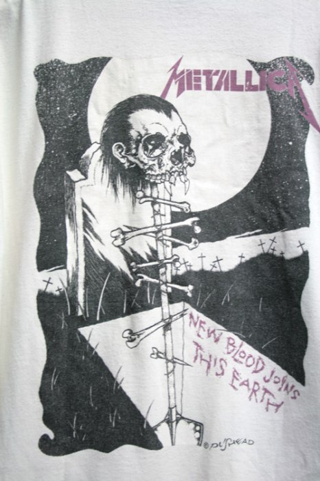 90年代 メタリカ Metallica Pushead パスヘッド バンドTシャツ Tシャツ