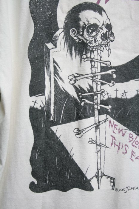 90年代 メタリカ Metallica Pushead パスヘッド バンドTシャツ T