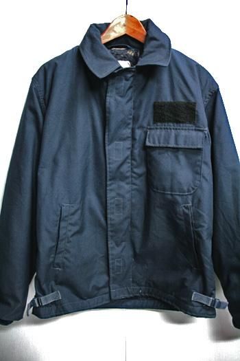 90s US.NAVY ARAMID DECK JACKET ネイビー-