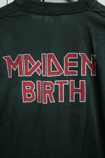 80年代 アイアンメイデン IRON MAIDEN ヴィンテージ Tシャツ ブラック