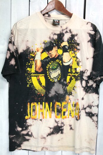 古着　WWE　John Cena (ジョン・シナ) 　Tシャツ　ビンテージ　タイダイ染め　プロレス　サイズ・L　ビンテージ古着通販　古着屋ヘブンズド