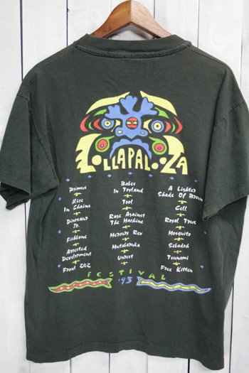 90年代 Lollapalooza ロラパルーザ ビンテージ Ｔシャツ バンドTシャツ