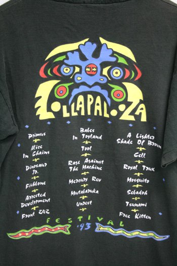 90年代 Lollapalooza ロラパルーザ ビンテージ Ｔシャツ バンドTシャツ
