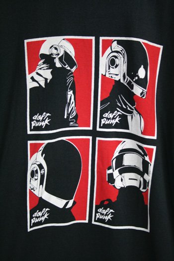 ダフトパンク Daft Punk Ｔシャツ ビンテージプリント バンドTシャツ