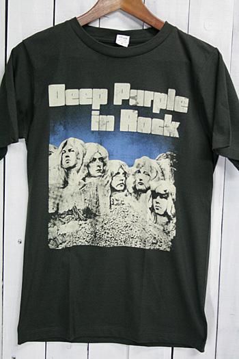 ディープ・パープル Deep Purple in Rock Ｔシャツ ビンテージプリント ...