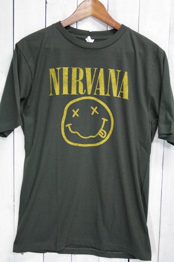 ニルヴァーナ Nirvana Ｔシャツ ビンテージプリント バンドTシャツ 