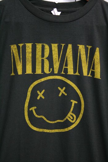 ニルヴァーナ Nirvana Ｔシャツ ビンテージプリント バンドTシャツ 