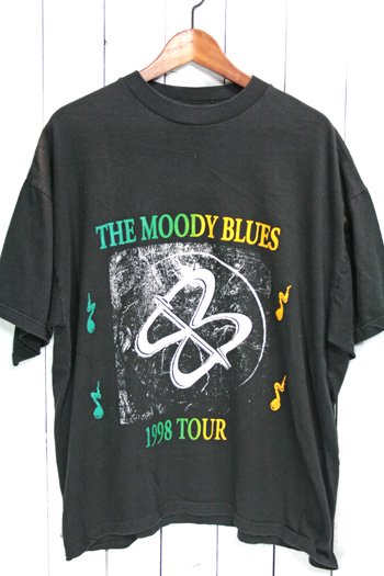 90年代 ムーディー・ブルース Tシャツ バンドTシャツ ブラック サイズ・XL ビンテージ古着通販 古着屋ヘブンズドア