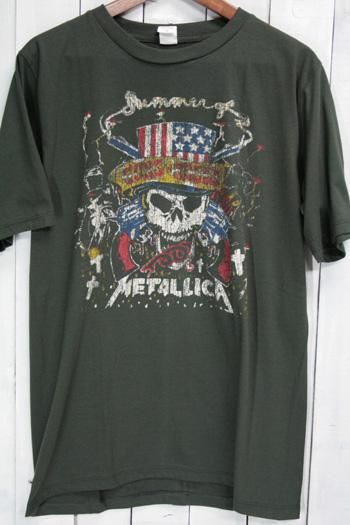 GUNS N' ROSES ガンズ バンドTシャツ メタリカ UNUSED