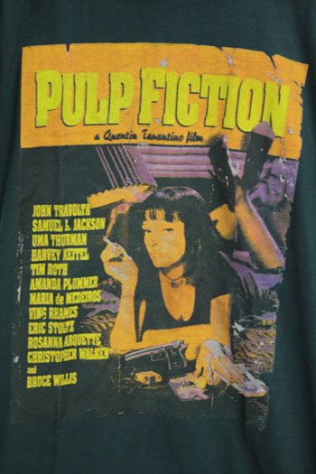 90~00年代 UNKNOWN PULP FICTION パルプフィクション 両面プリント 映画 ムービーTシャツ カナダ製 メンズXL ヴィンテージ /evb002336