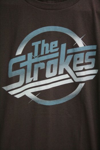 ザ・ストロークス (The Strokes) Ｔシャツ ビンテージプリント バンドT 