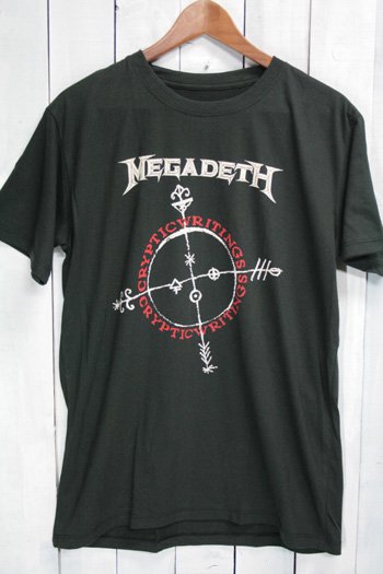 メガデス（Megadeth） Tシャツ ビンテージプリント バンドTシャツ ブラック サイズ・M 古着通販 ビンテージ古着 古着屋ヘブンズドア