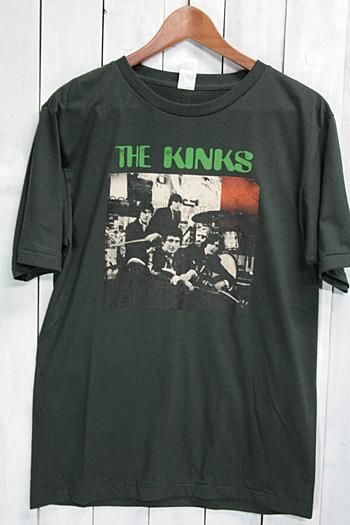 ザ・キンクス (The Kinks) Ｔシャツ ビンテージプリント バンドTシャツ ブラック サイズ・Ｌ 古着通販 ビンテージ古着 古着屋ヘブンズドア