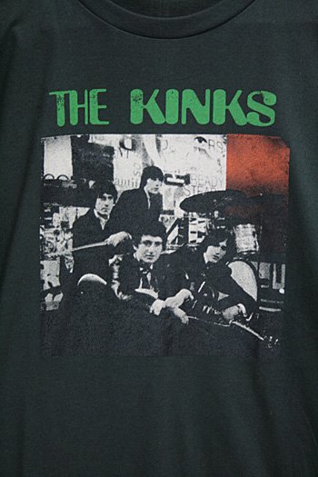 ザ・キンクス (The Kinks) Ｔシャツ ビンテージプリント バンドTシャツ