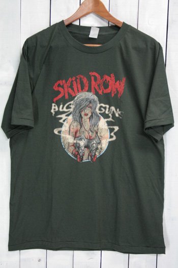 スキッドロウ Skid Row Ｔシャツ ビンテージプリント バンドTシャツ 
