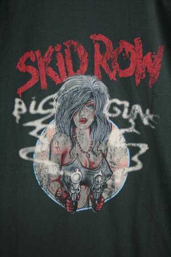 スキッドロウ Skid Row Ｔシャツ ビンテージプリント バンドTシャツ ...