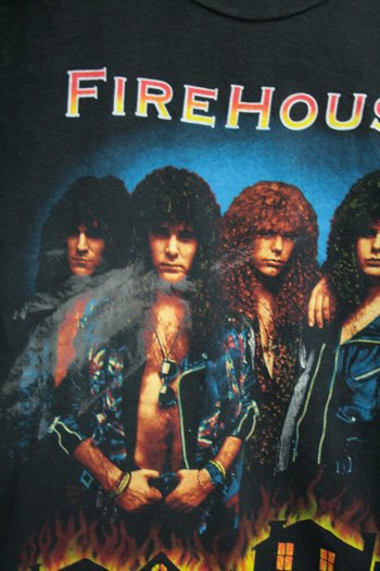 90年代 ファイアーハウス FireHouse ビンテージ Ｔシャツ バンドT ...