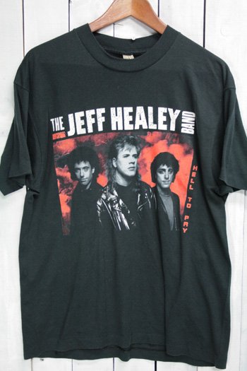 アイボリー×レッド the jeff healey bandTシャツXLhelterskelter