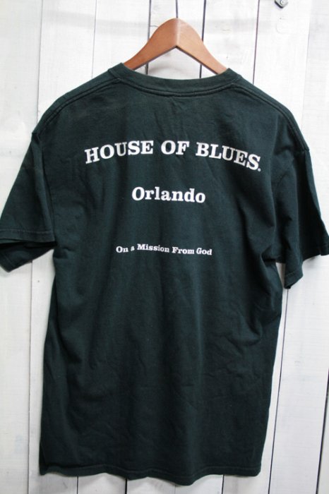 ハウス オブ ブルース　バンドTシャツ　ブラック　古着　ブルース・ブラザース　古着通販　古着屋ヘブンズドア