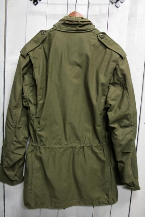 70年代 m65フィールドジャケット 古着 ビンテージ ブラス