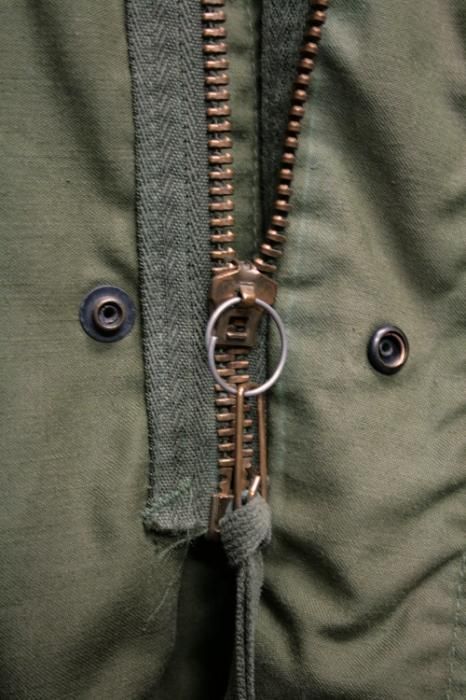 70年代 m65フィールドジャケット 古着 ビンテージ ブラス