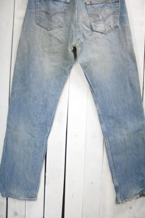 90年代 リーバイス 501 古着 デニムパンツ USA製 ダメージ 薄い