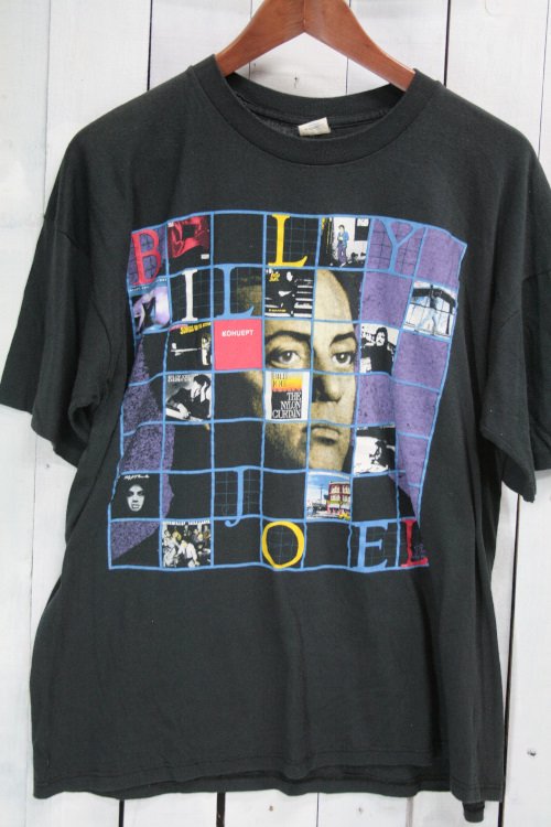 80年代　Billy Joel　ビリージョエル　Storm Front　ストーム・フロント　バンドTシャツ　Tシャツ　プリントシャツ　ビンテージ　ツアーＴシャツ　古着