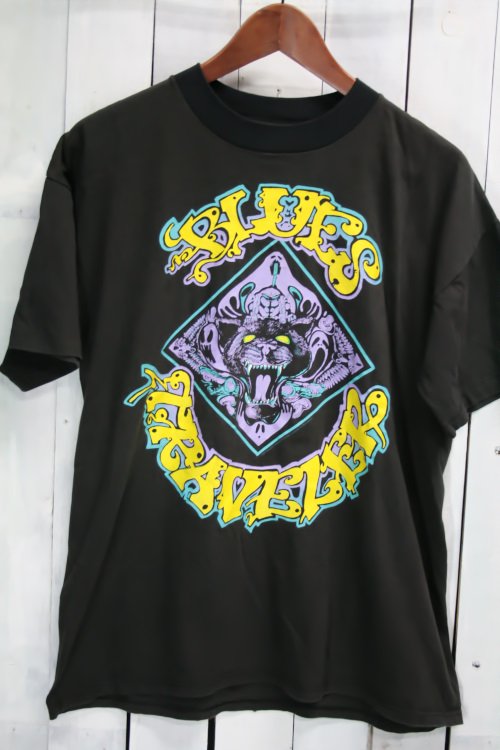 古着　90年代　BLUES TRAVELER ブルーストラベラー　バンドTシャツ　Tシャツ　ツアーTシャツ　ビンテージ　ブラック　黒