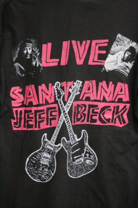 古着 90年代 サンタナ ジェフベック バンドTシャツ Tシャツ ビンテージ ...