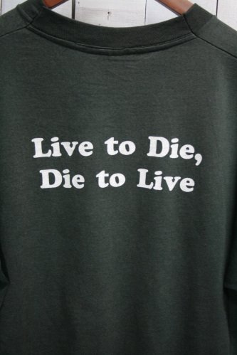 90年代　BRIDE　バンドTシャツ　Ｔシャツ　ブラック　黒　ビンテージバンドTシャツ live to die die to live　古着通販　 古着屋ヘブンズドア