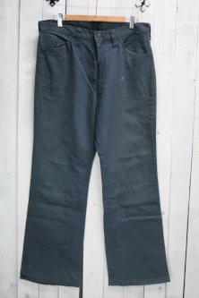 70年代　シアーズ　Sears　ブーツカット　パンツ　古着　ビンテージ　タロン42　 jeans joint perma-prest