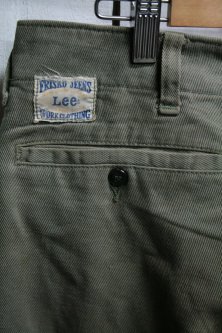 60-70年代 リー Lee フリスコジーンズ 古着 ビンテージ タロン ダメージ ビンテージ古着通販・古着屋ヘブンズドア